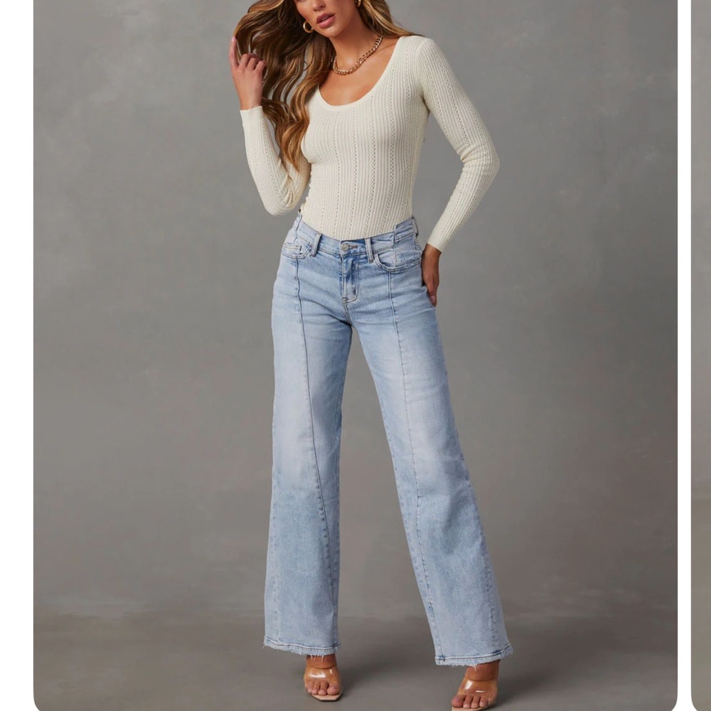 Brand new straight leg jeans